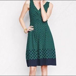 EUC Lands End sleeveless dress